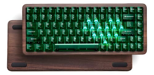 Womier WD75 Madera RGB Inalámbrico Hotswap