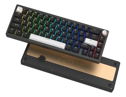 Womier SK65 Aluminio Inalámbrico Hotswap - Negro